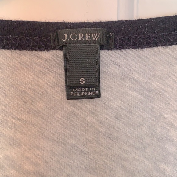 J Crew striped sleeve t shirt - Picture 2 of 3